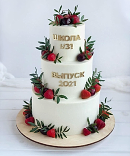 Торт на выпускной №5