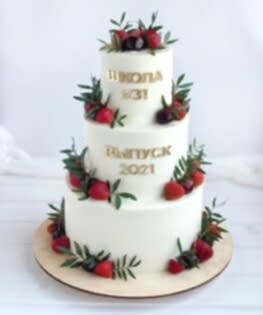 Торт на выпускной №5