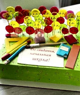 Торт на выпускной №7