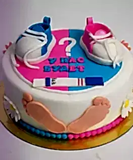 Торт на Гендер-пати №1