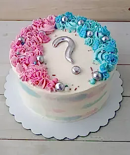 Торт на Гендер-пати №10