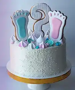 Торт на Гендер-пати №2