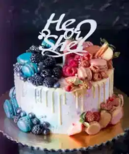 Торт на Гендер-пати №9