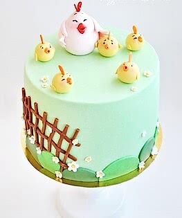 Торт на пасху №17