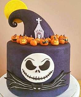 Торт на Хэллоуин №4
