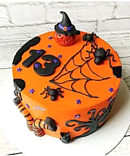 Торт на Хэллоуин №8
