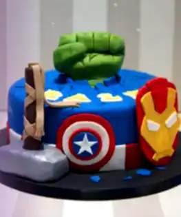 Торт Супергерои №1