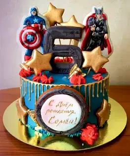 Торт Супергерои №12