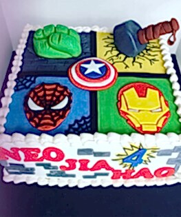 Торт Супергерои №13