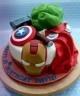Торт Супергерои №15