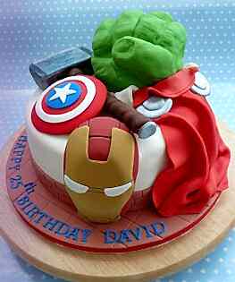 Торт Супергерои №15