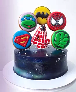 Торт Супергерои №2