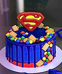 Торт Супермен