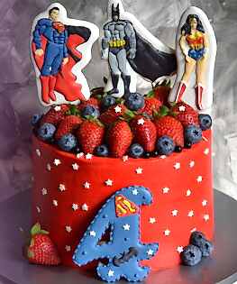 Торт Супергерои №6