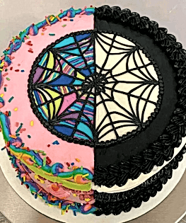 Торт Уэнсдей №3