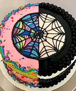 Торт Уэнсдей №3