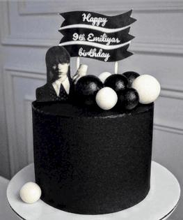 Торт Уэнсдей №8