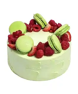 Торт Фисташка - малина