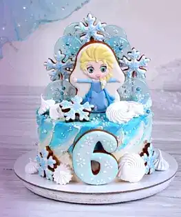 Торт Холодное сердце №3