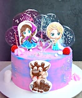 Торт Холодное сердце №4