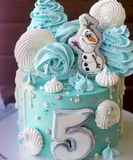 Торт Холодное сердце №5