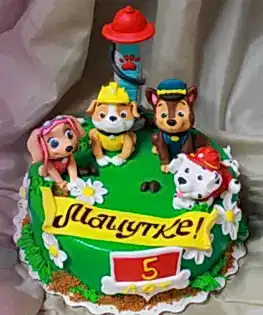 Торт Щенячий патруль №1