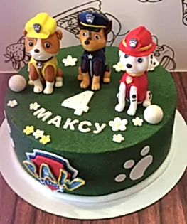 Торт Щенячий патруль №3