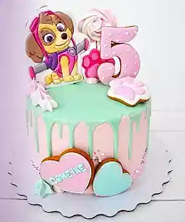 Торт Щенячий патруль №5
