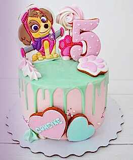 Торт Щенячий патруль №5