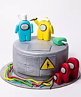 Торт Among Us №1