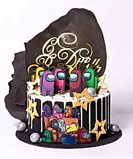 Торт Among Us №3