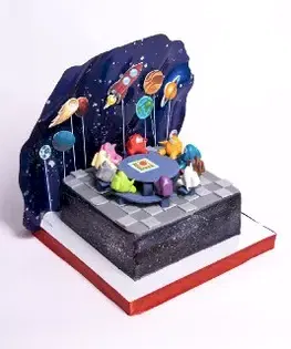 Торт Among Us №5