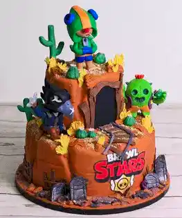 Торт Brawl Stars №4