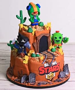 Торт Brawl Stars №4