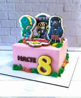 Торт Brawl Stars №9