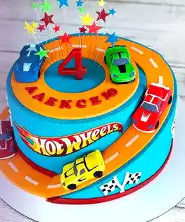 Торт Hot Wheels №1
