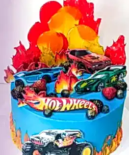 Торт Hot Wheels №4