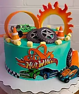Торт Hot Wheels №5
