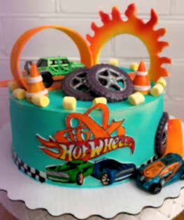 Торт Hot Wheels №5