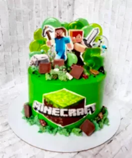 Торт MineCraft №13