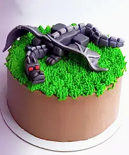 Торт MineCraft №7