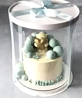 Премиум-коробка тубус белый №2