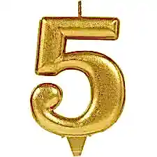 Свечи-цифры №5