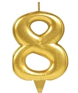 Свечи-цифры №8