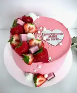 Торт на 8 марта №1
