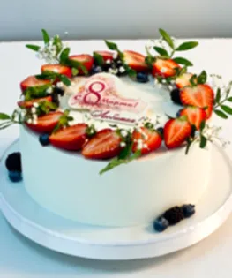 Торт на 8 марта №2