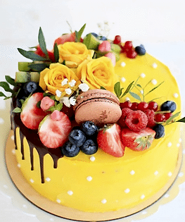 Торт на 8 марта №3