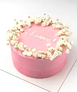 Торт на 8 марта №5