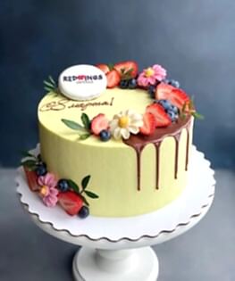 Торт на 8 марта №15