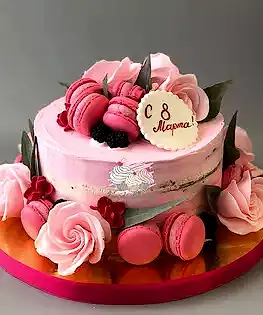 Торт на 8 марта №16